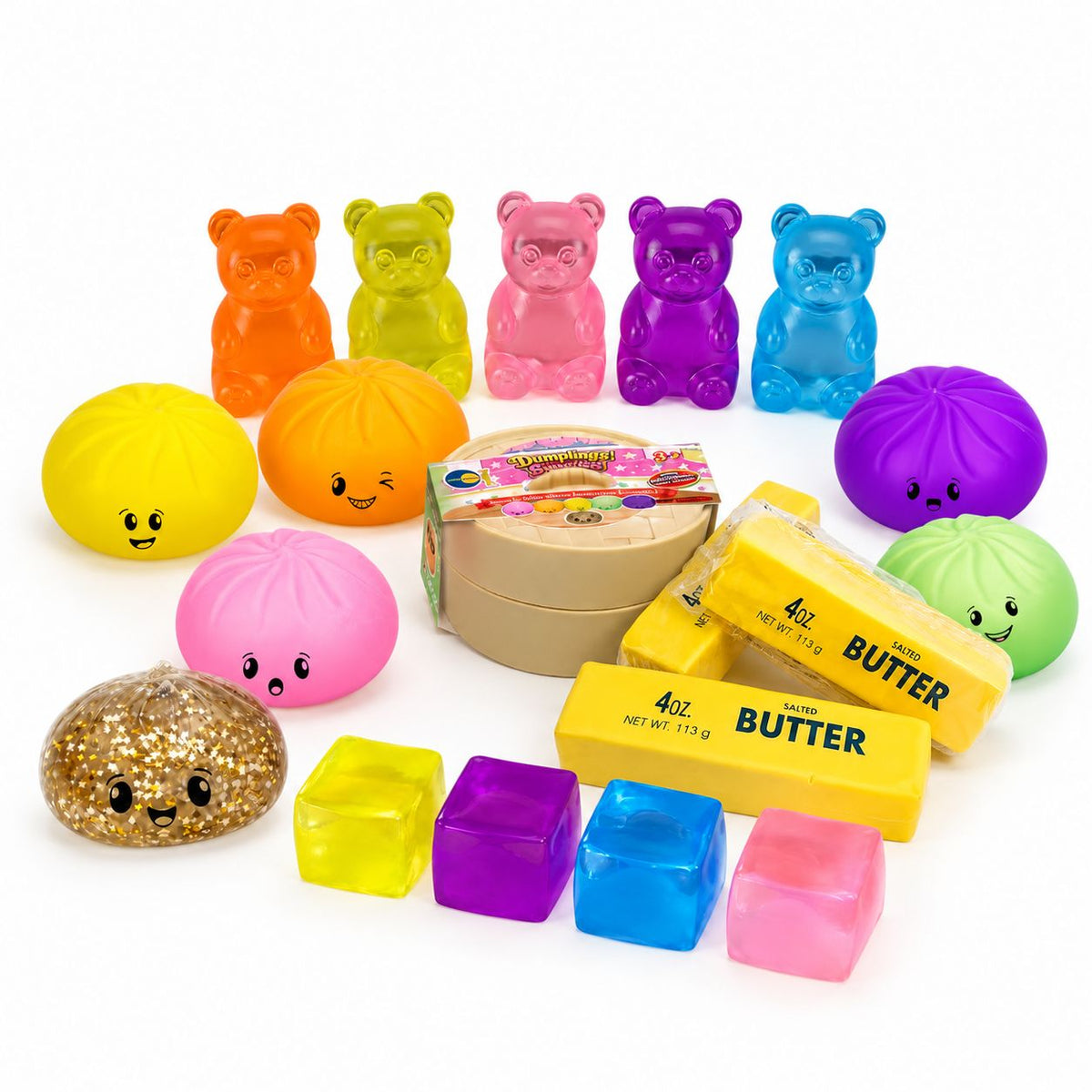 Viral Squishy Box – 4 Trend-Squishys