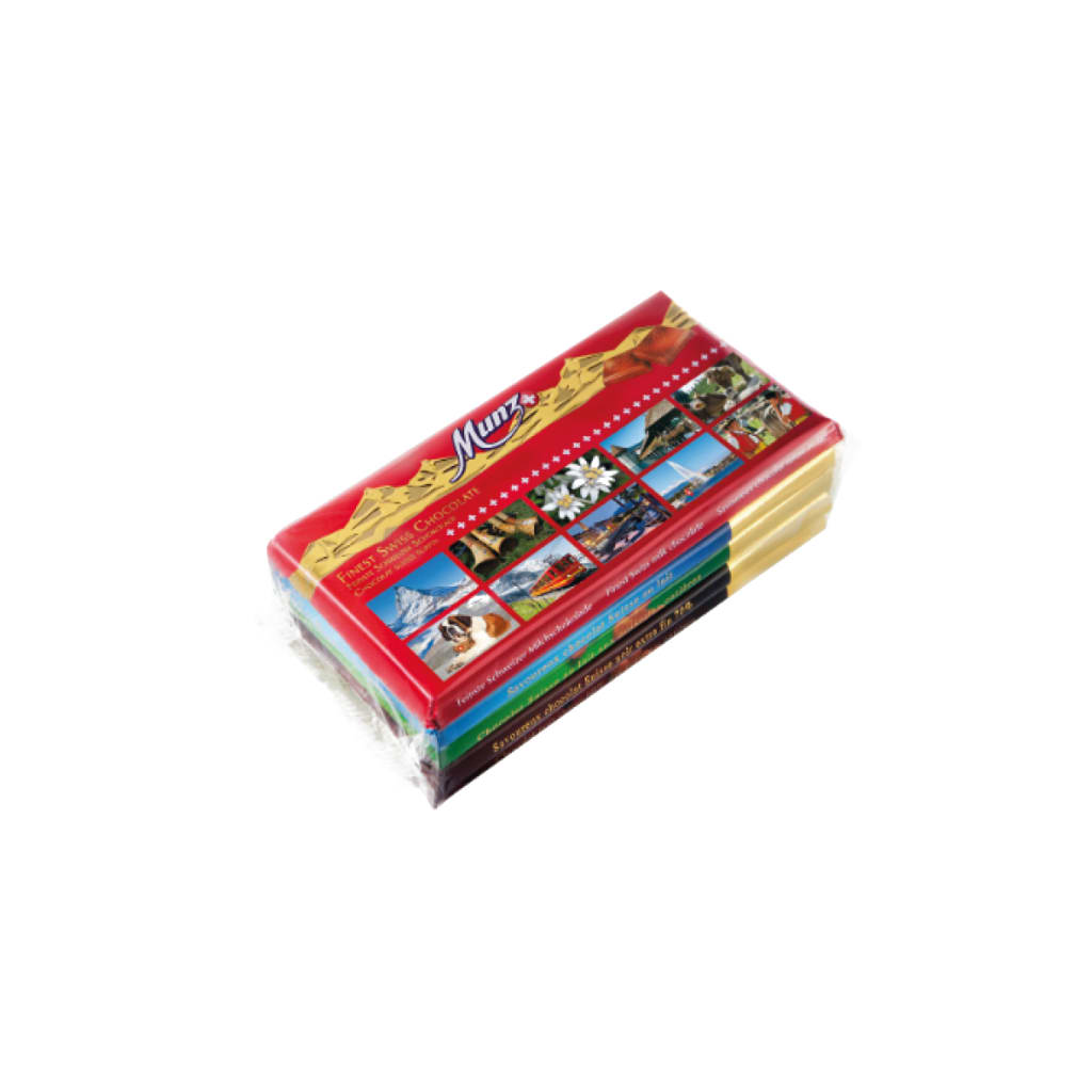 Munz Swiss Premium Tafeln, 5x100g