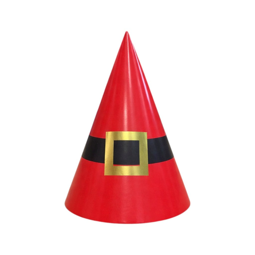 Santa Claus Paper Hats, 6 Stück