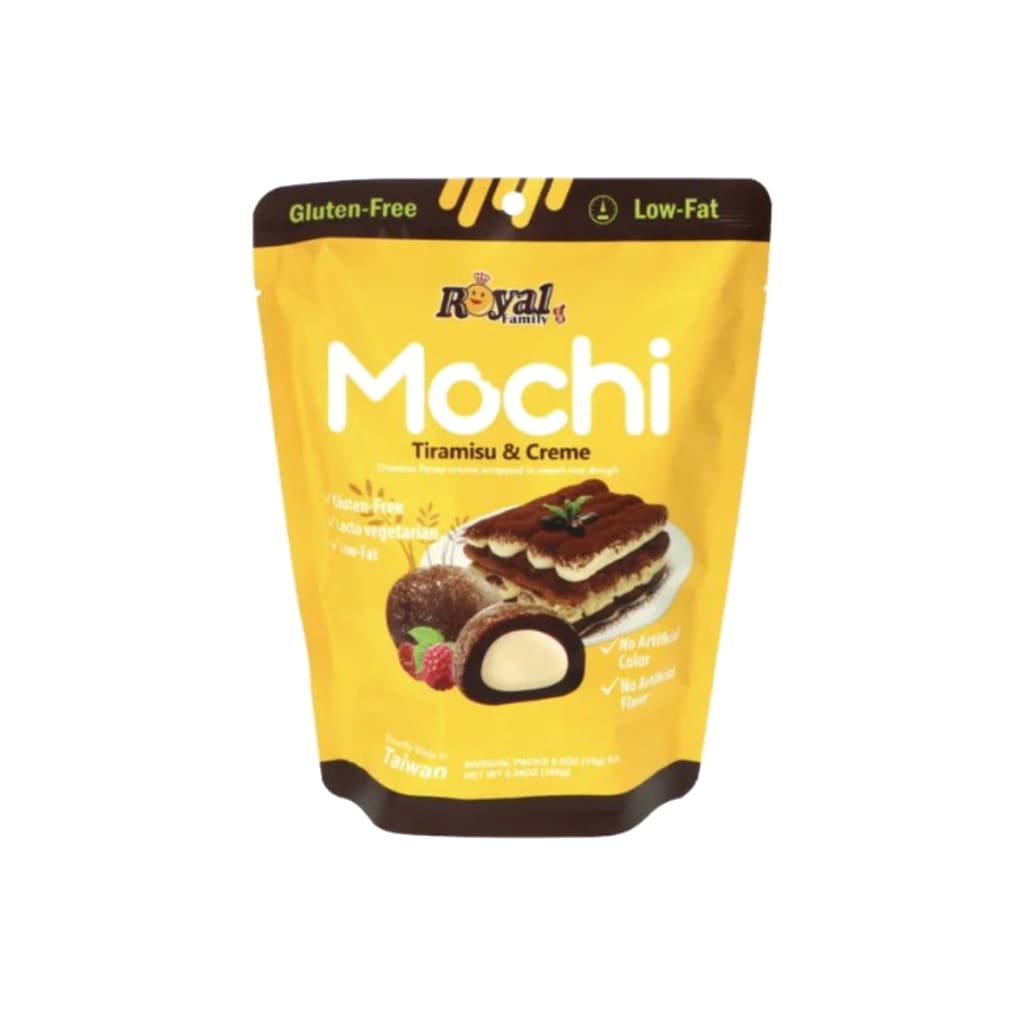 Royal Family Mochi Tiramisu & Creme, 120g