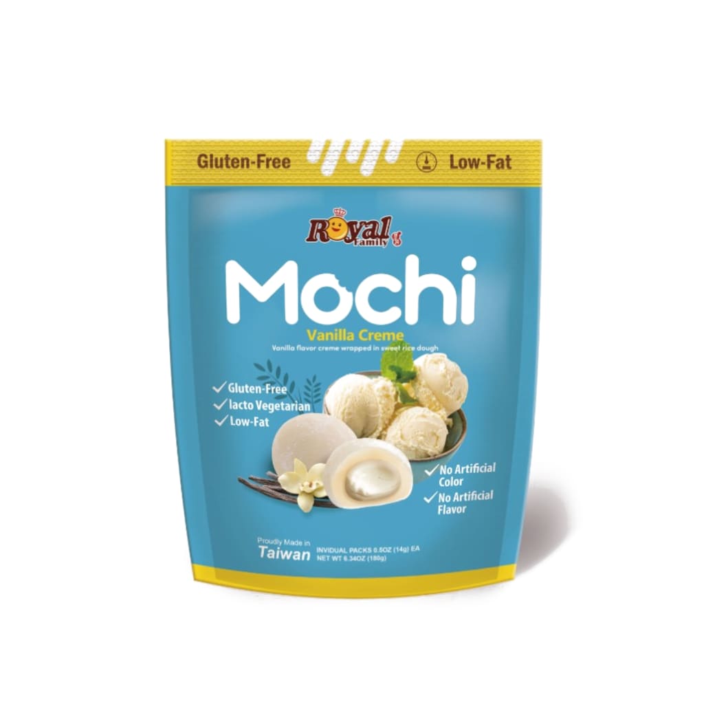 Royal Family Mochi Vanilla Creme, 120g