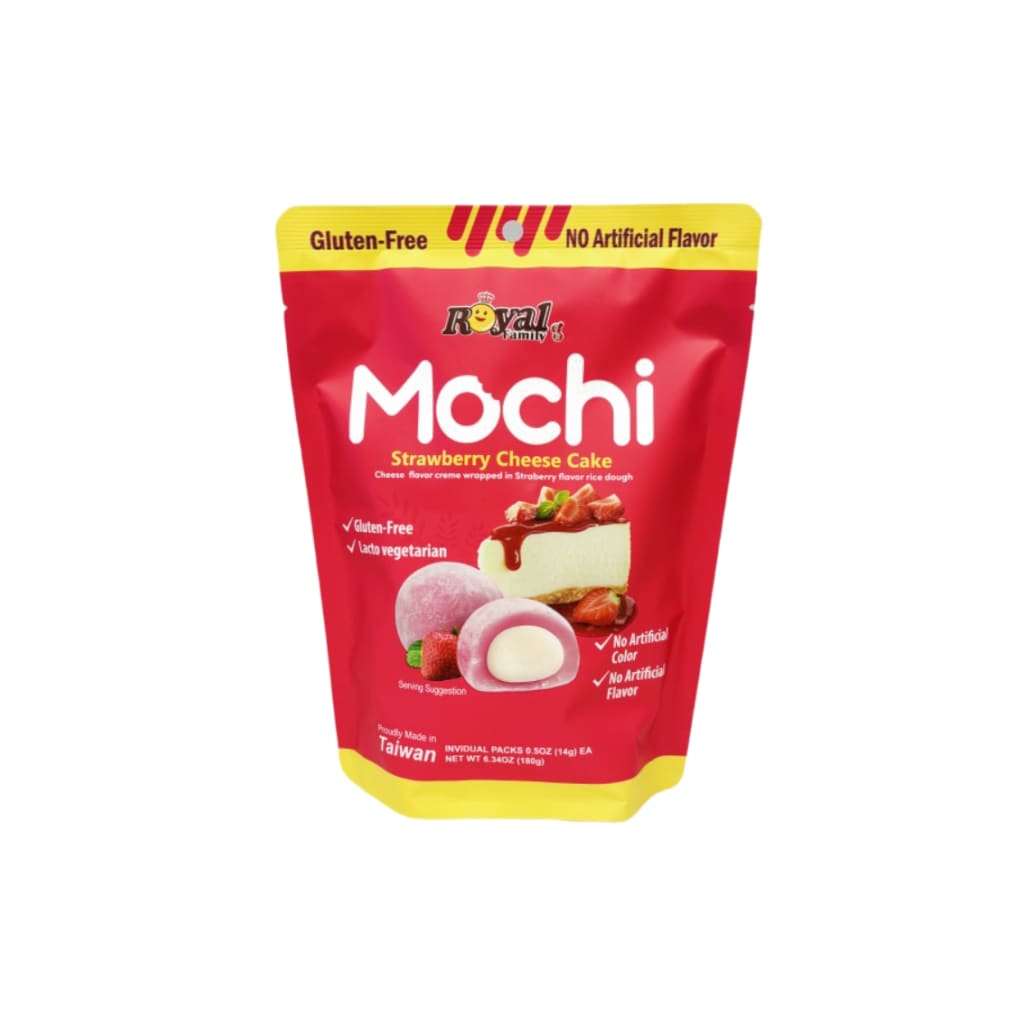 Royal Family Mochi Strawberry and Cheesecake, 120g