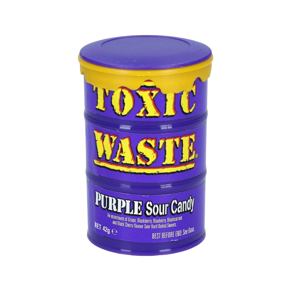 Toxic Waste Purple Sour Candy, 42g