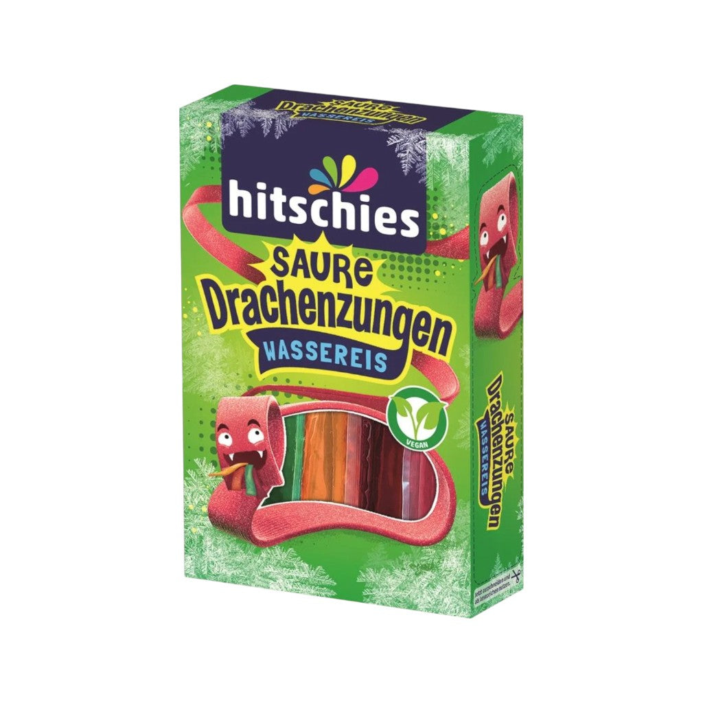 Hitschies Saure Drachenzungen Wassereis, 400ml