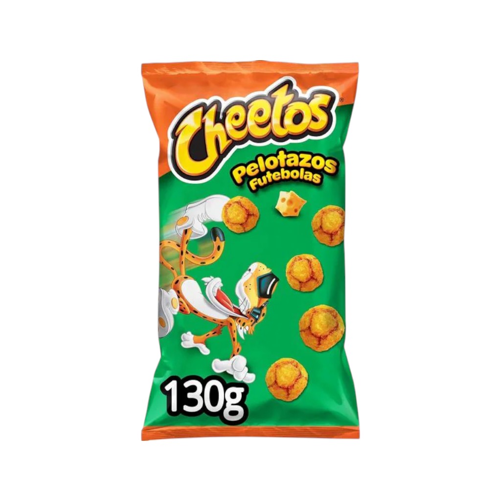 Cheetos Chips Pelotazos Futebolas 130 g