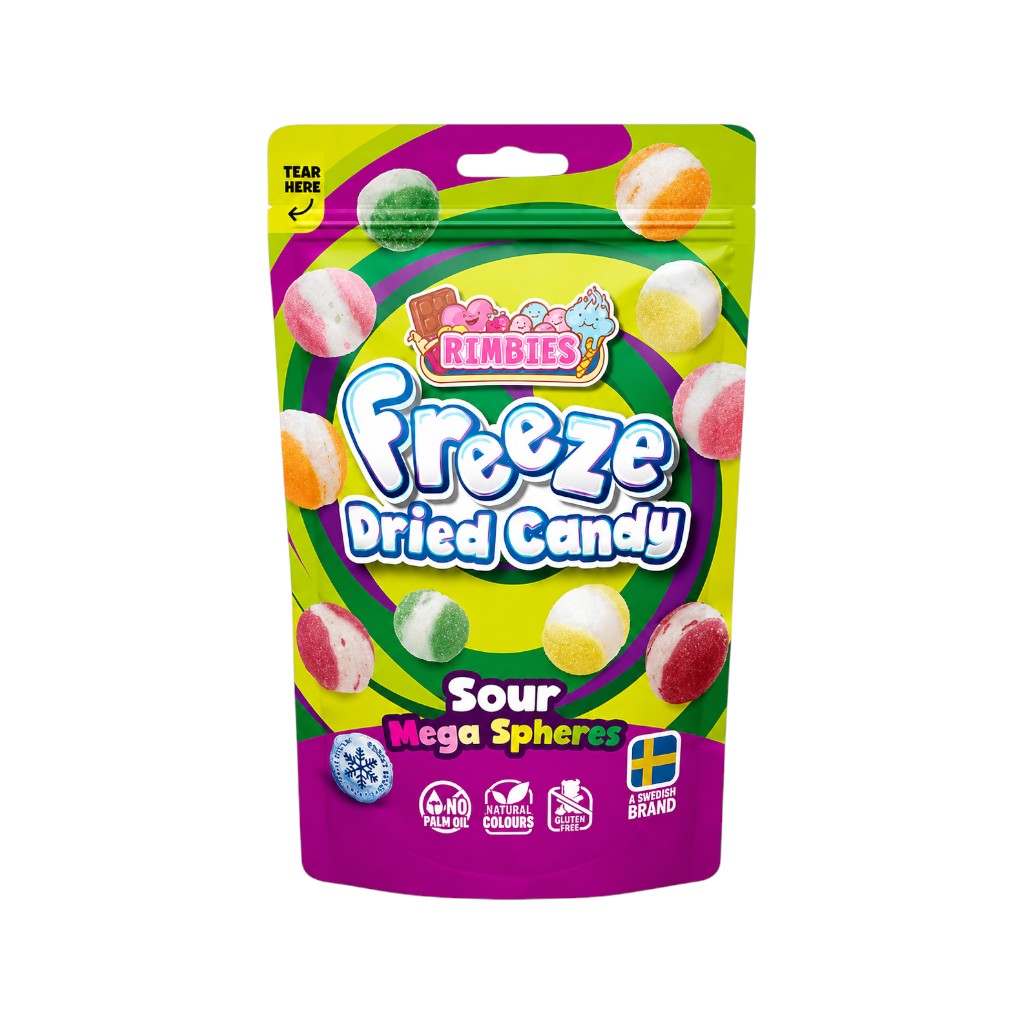 RIMBIES Sour Mega Spheres, 50g