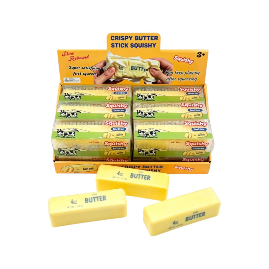 Crispy Wax Butter Squishy, 1 Stück