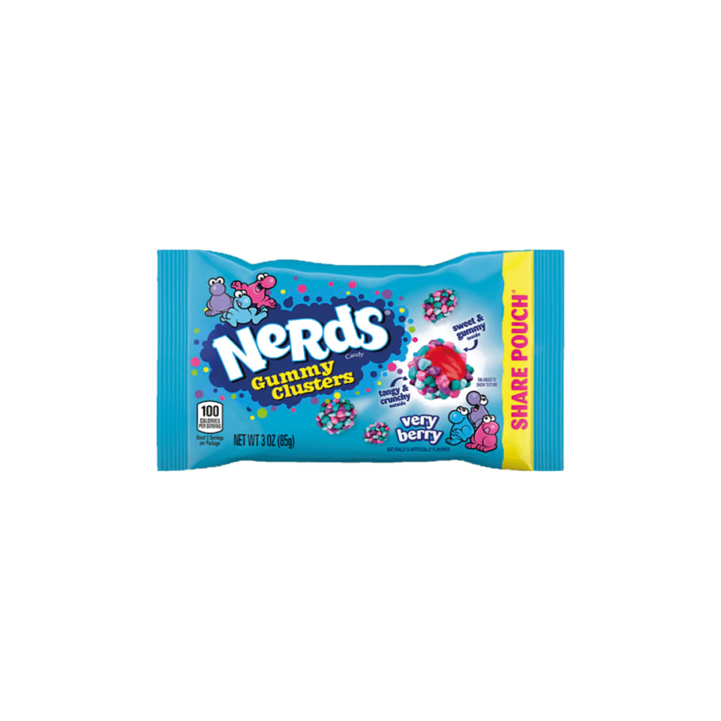 Nerds Gummy Clusters Very Berry, 85g