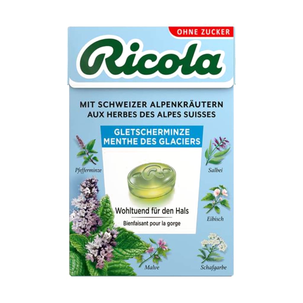 Ricola Gletscherminze Box, 50g
