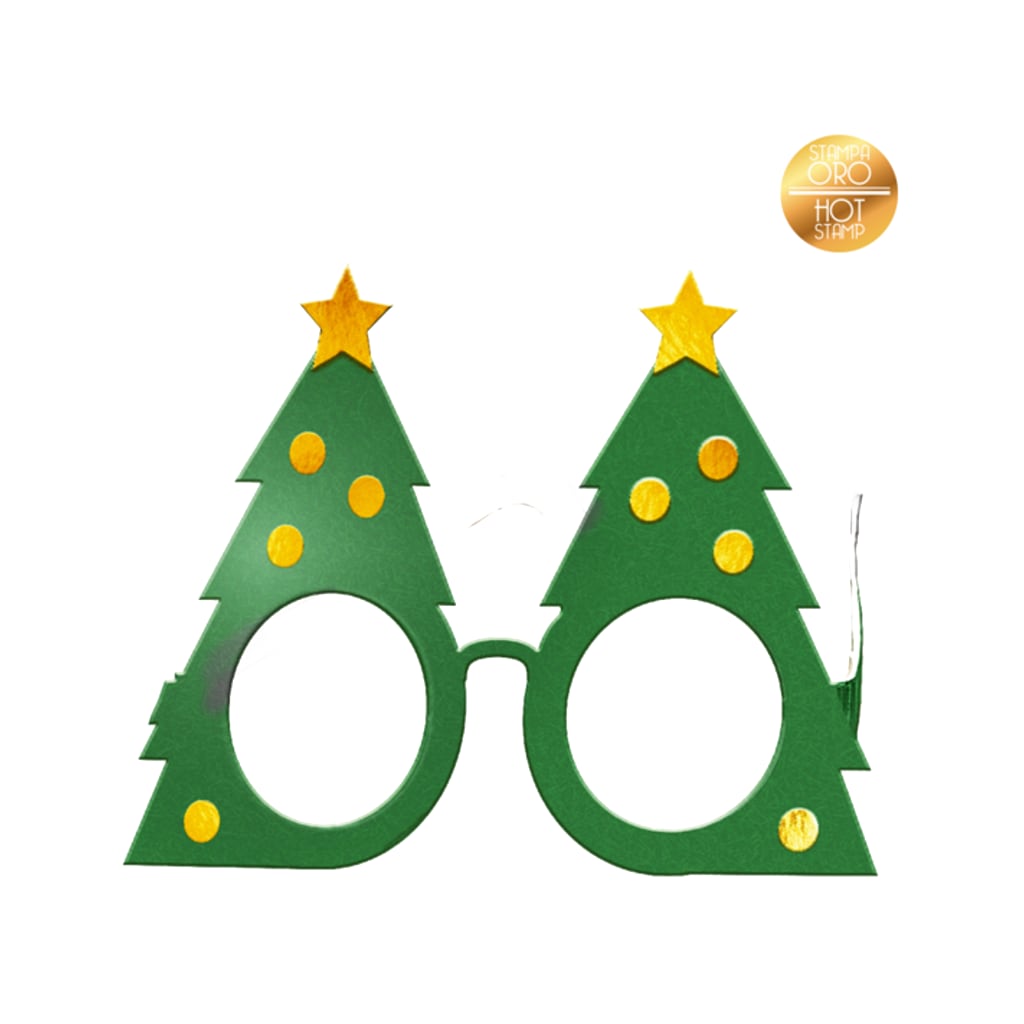 Christmas Tree Glasses, 6 Stück