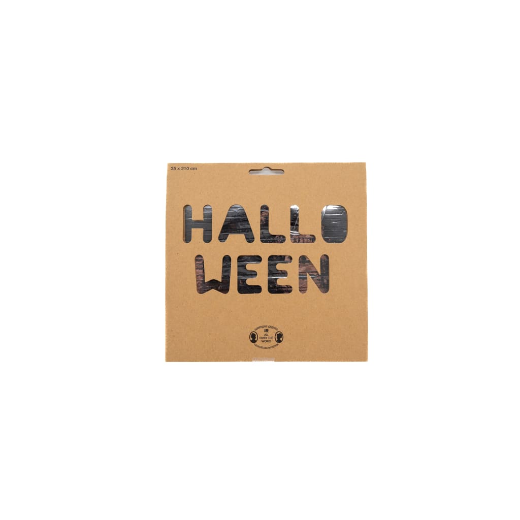 Folienballon "Halloween" Silber, 35 x 210 cm