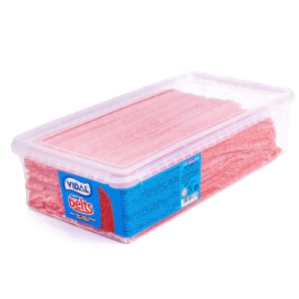 Vidal Sour Strawberry Belts, 200 Stück