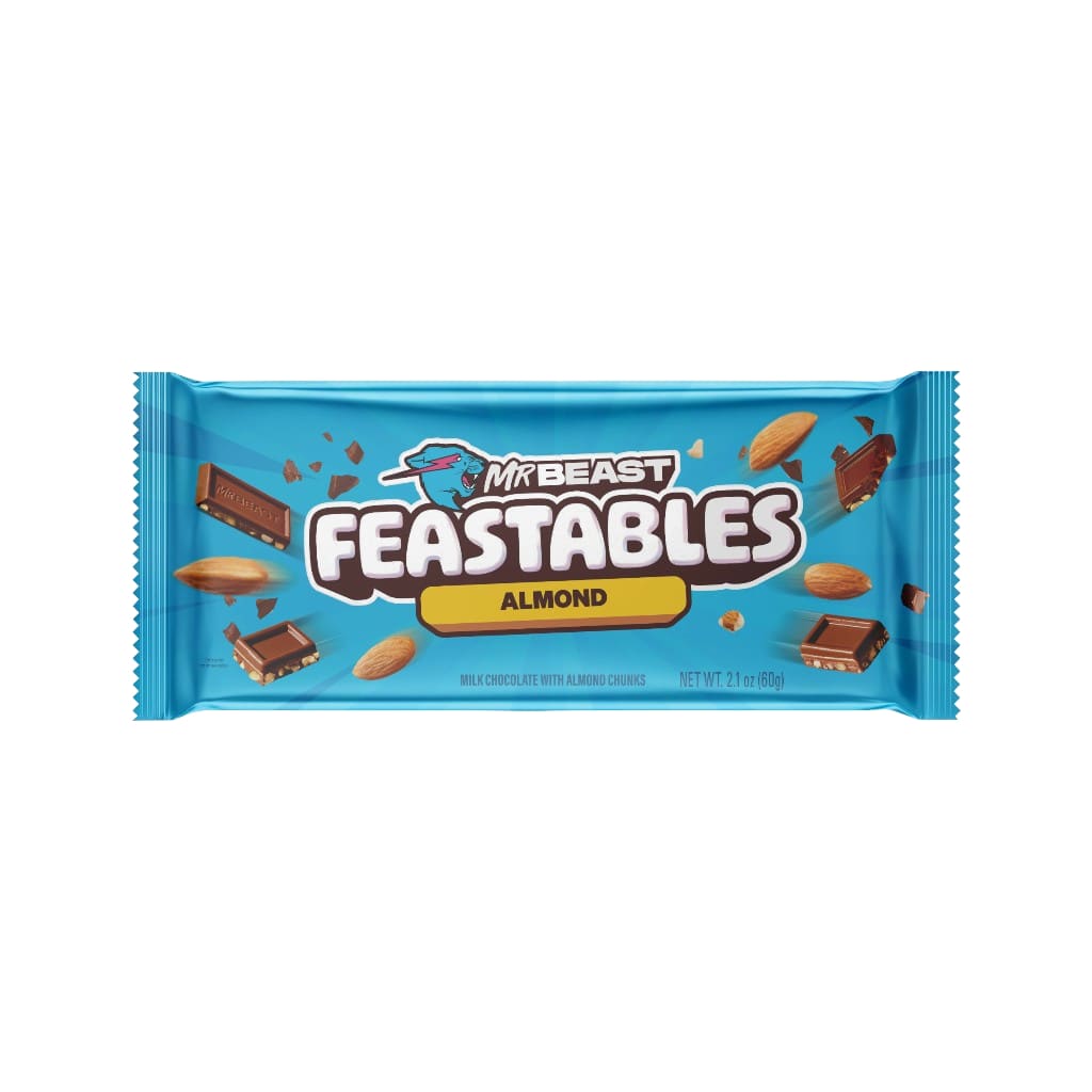 Mr Beast Feastables Almond Chocolate, 60g