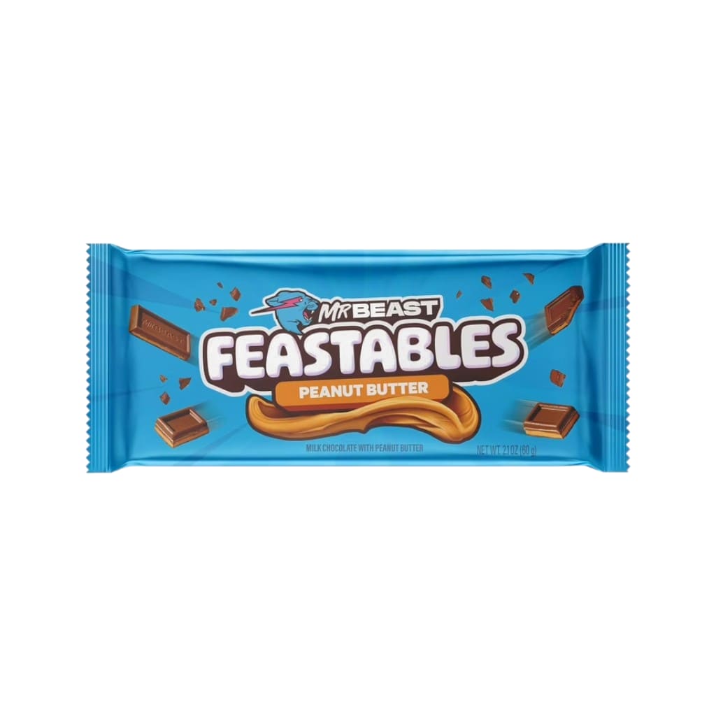 Mr Beast Feastables Peanut Butter, 60g