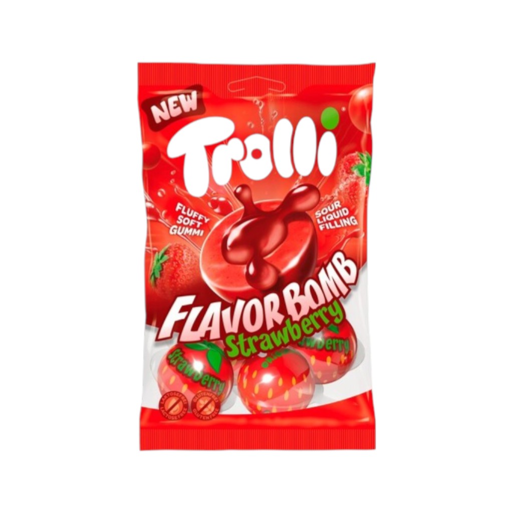 Trolli Flavor Bomb Strawberry, 75g