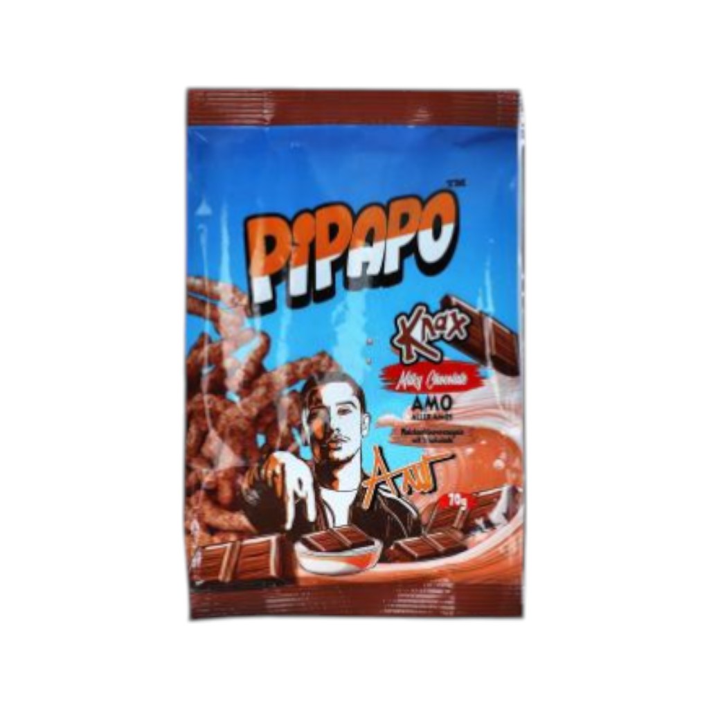 PiPAPO Knax Maissnack Milky Chocolate, 70g