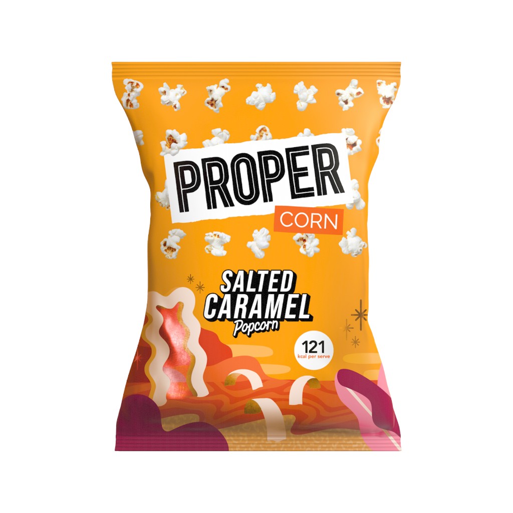 Proper Corn Salted Caramel Popcorn, 90g