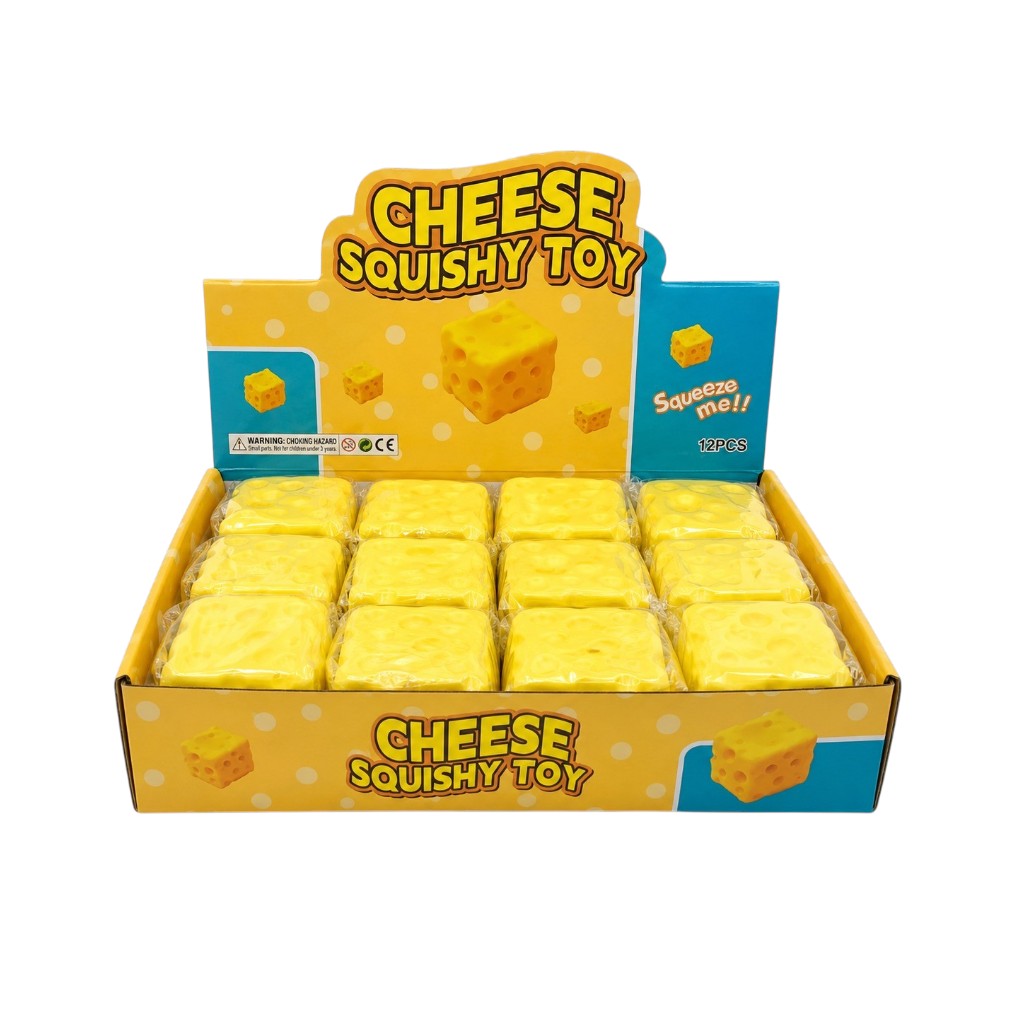 Käse Squishy, 1 Stück