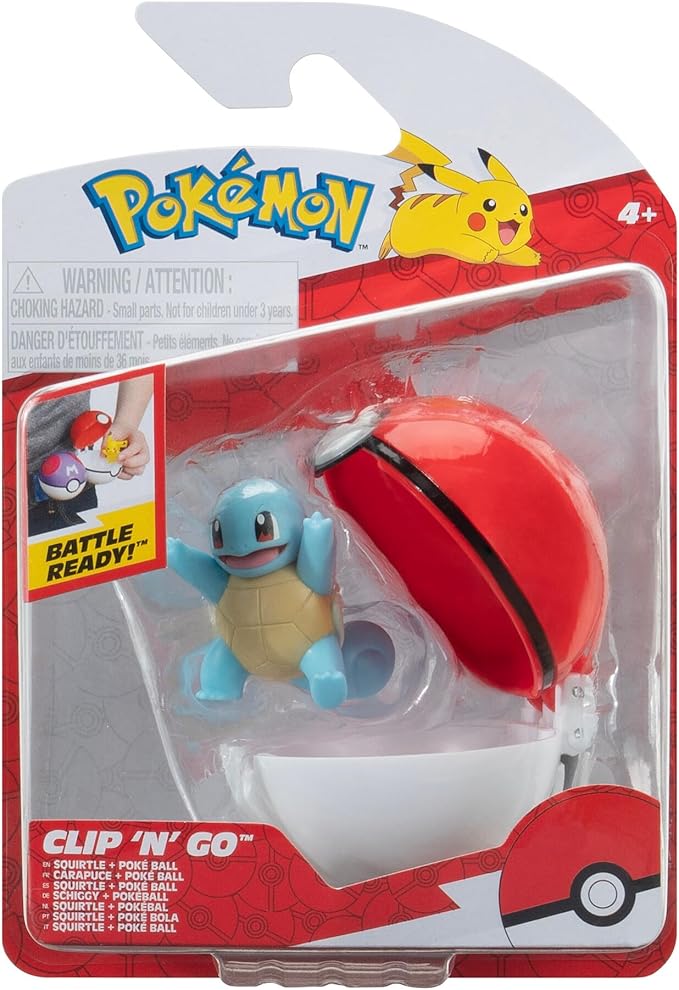 Pokémon Clip'n'Go Schiggy, 1 Stück