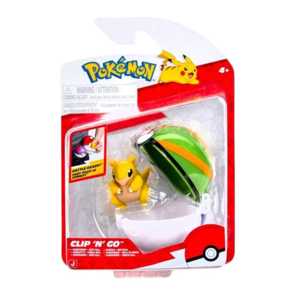 Pokémon Clip'n'Go Sandan, 1 Stück