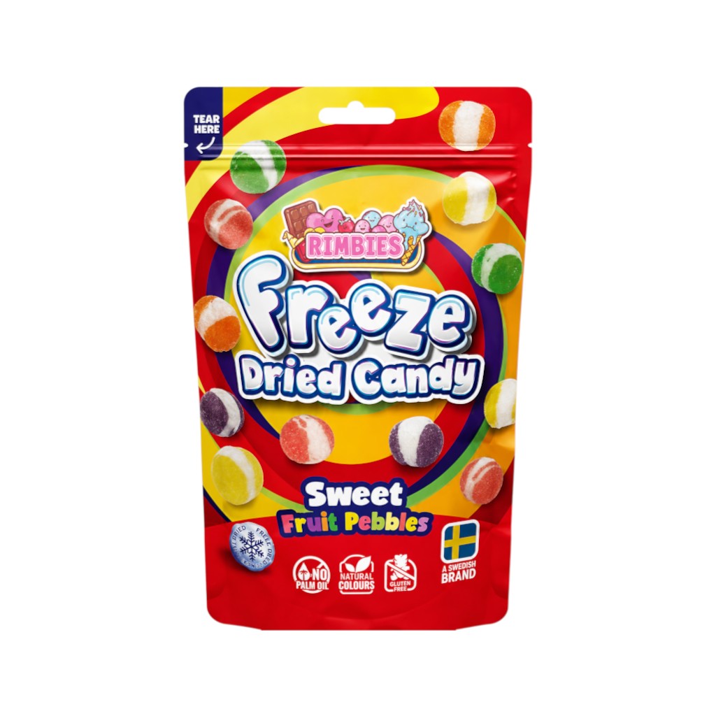 RIMBIES Sweet Fruit Pebbles, 50g