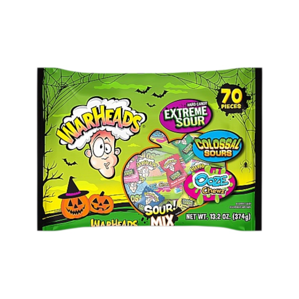Warheads Sour Halloween Mix, 374g