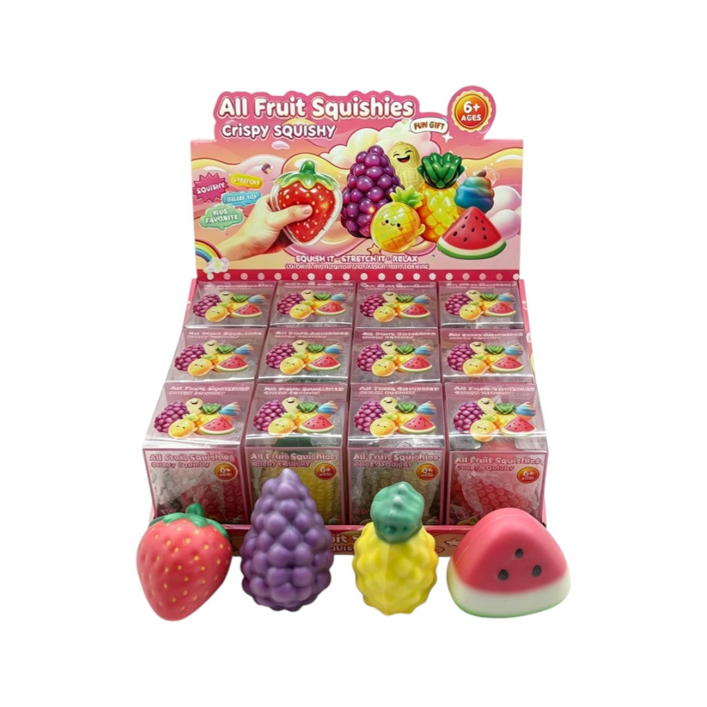 Crispy Wax Fruit Squishy, 1 Stück