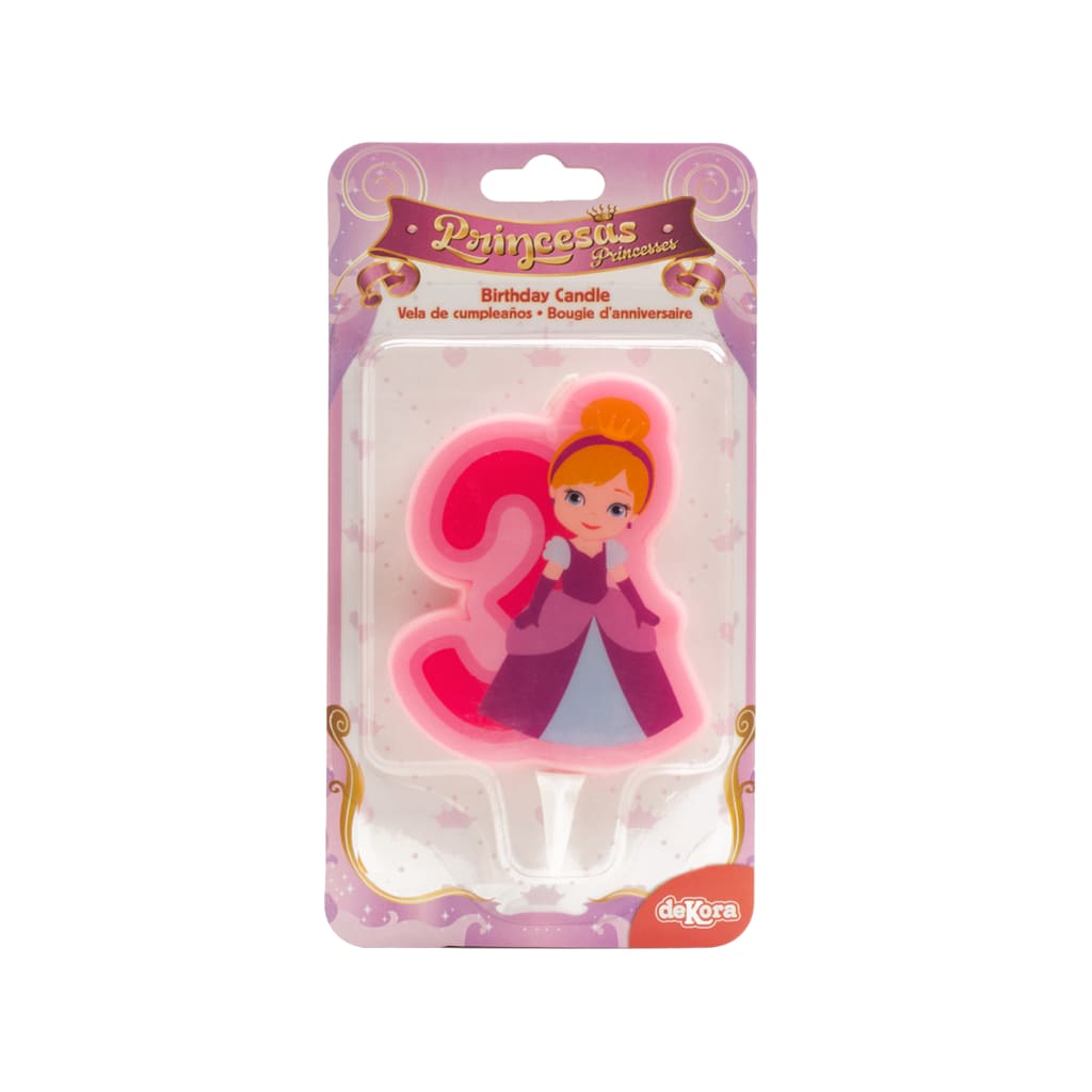 Geburtstagskerze Prinzessin | 3