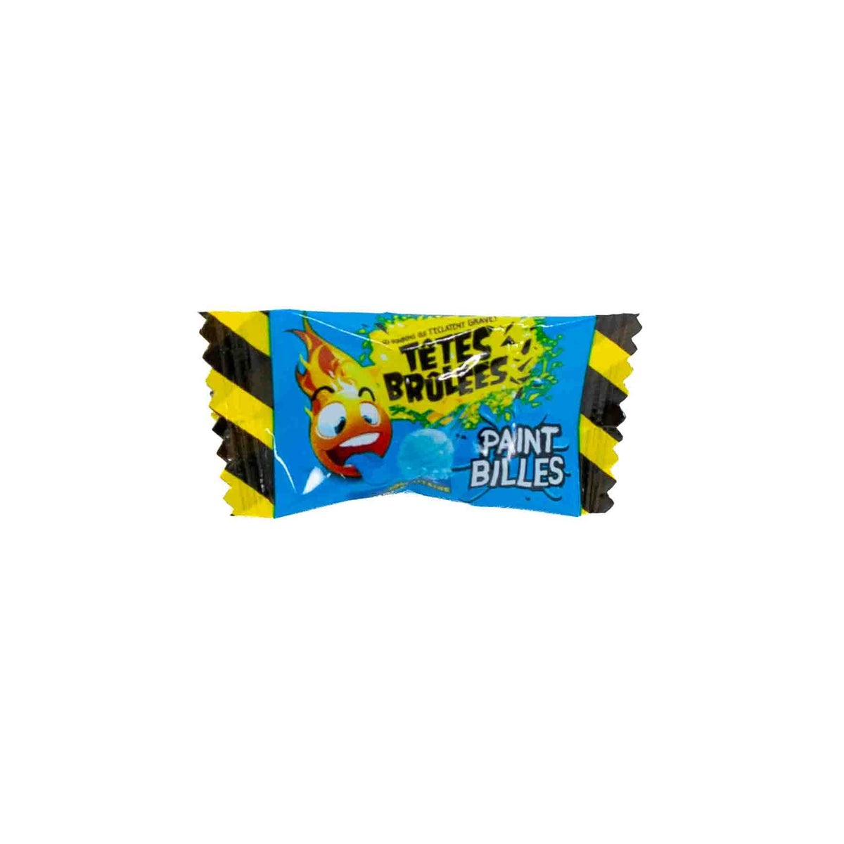 Têtes Brulées saure Himbeer Bonbon, 3g