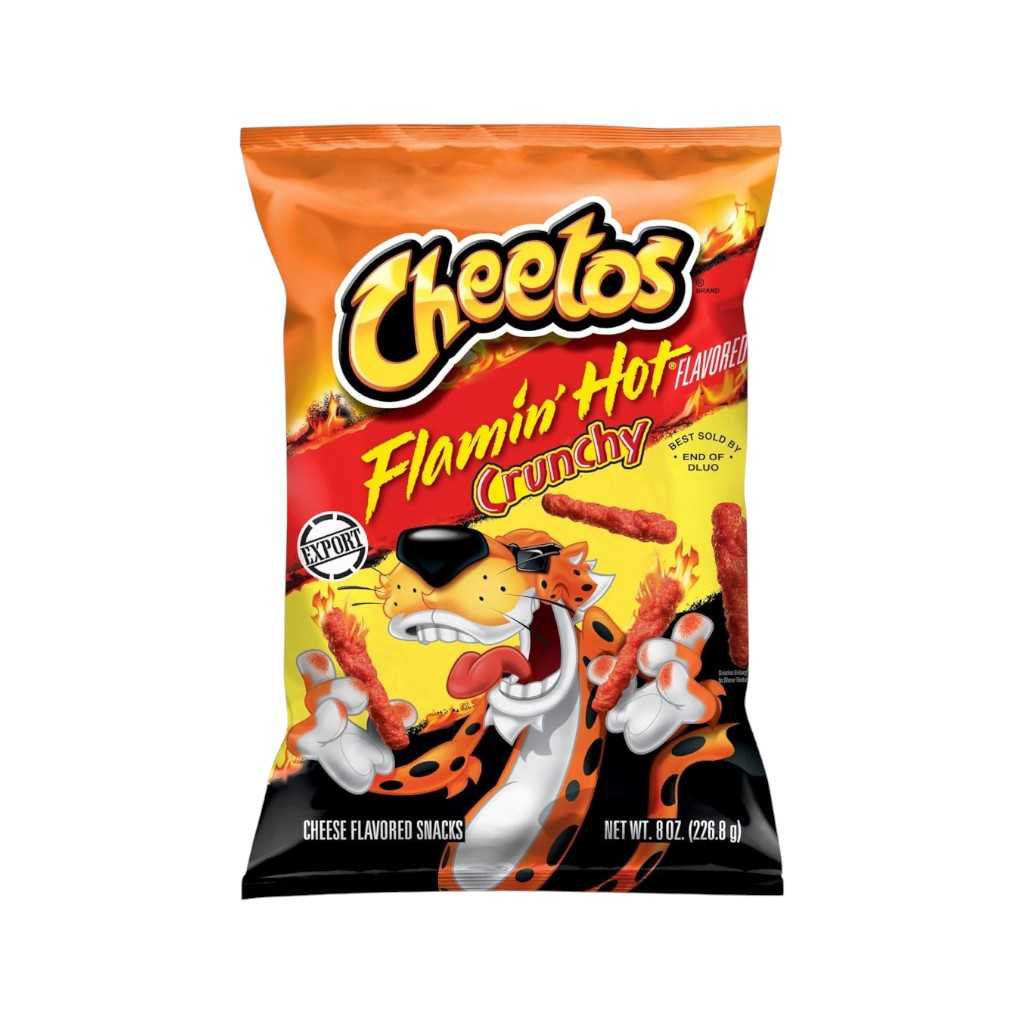 Cheetos Flamin' Hot Crunchy, 227g