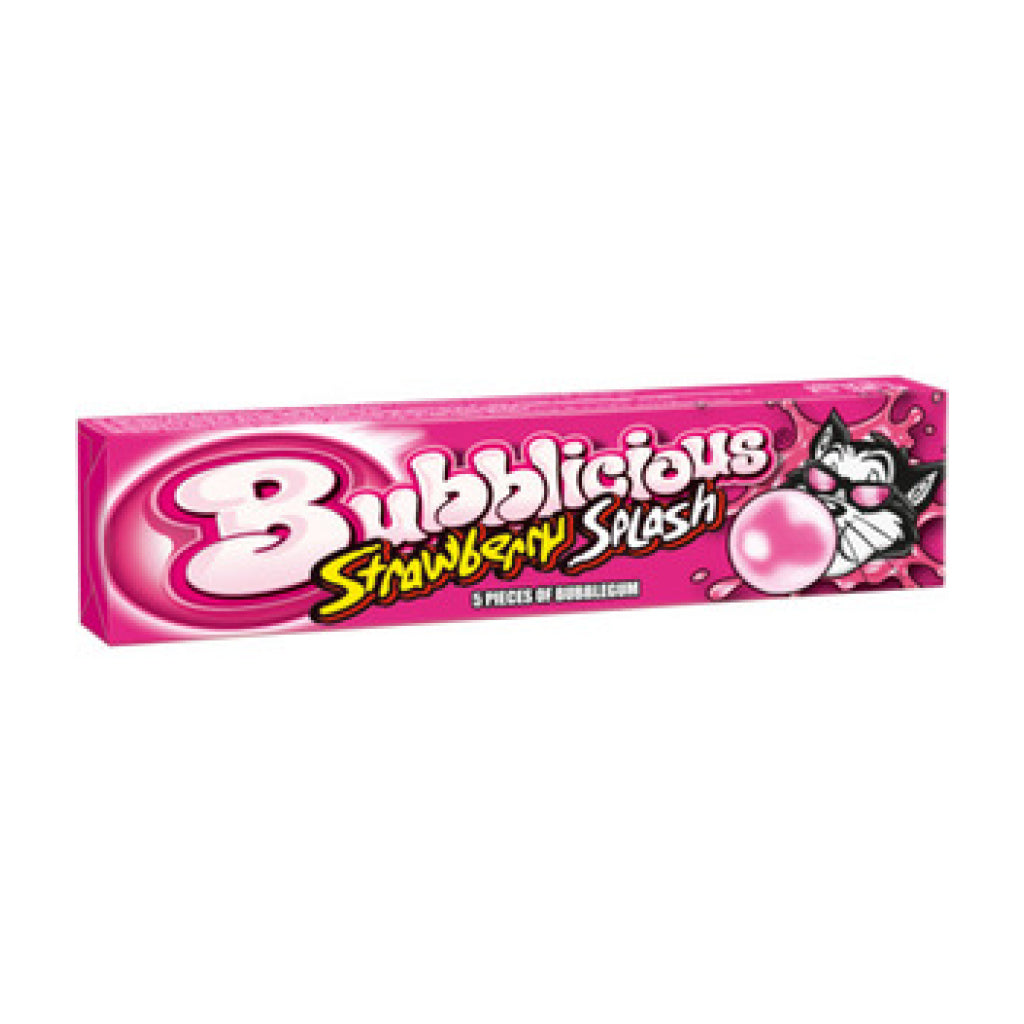 Bubblicious Strawberry Splash, 38g